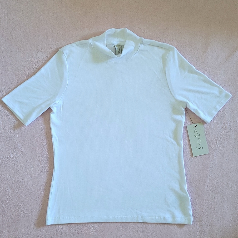 Joie Mock Turtleneck🐢 Ribbed  Top - NWT - Picture 7 of 10